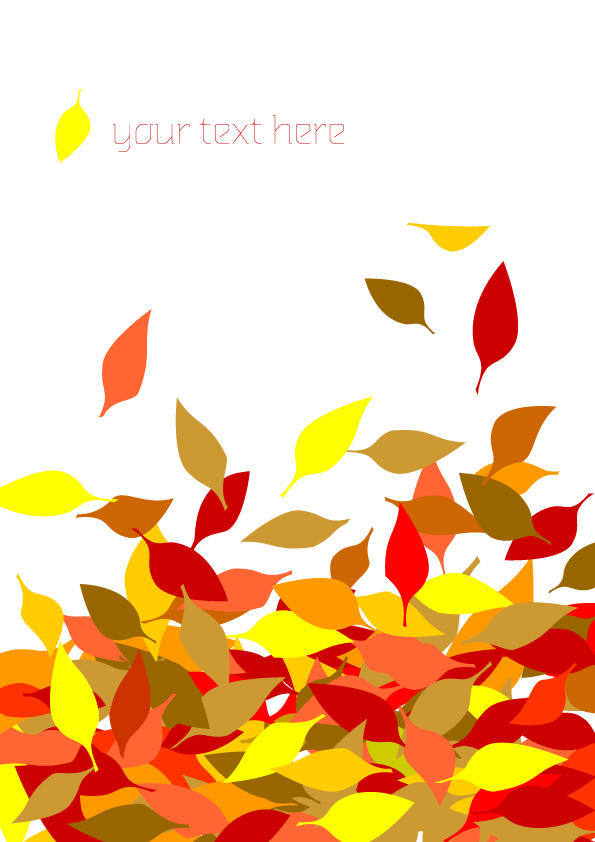 autumn maple leaf border (4389) Free EPS Download / 4 Vector